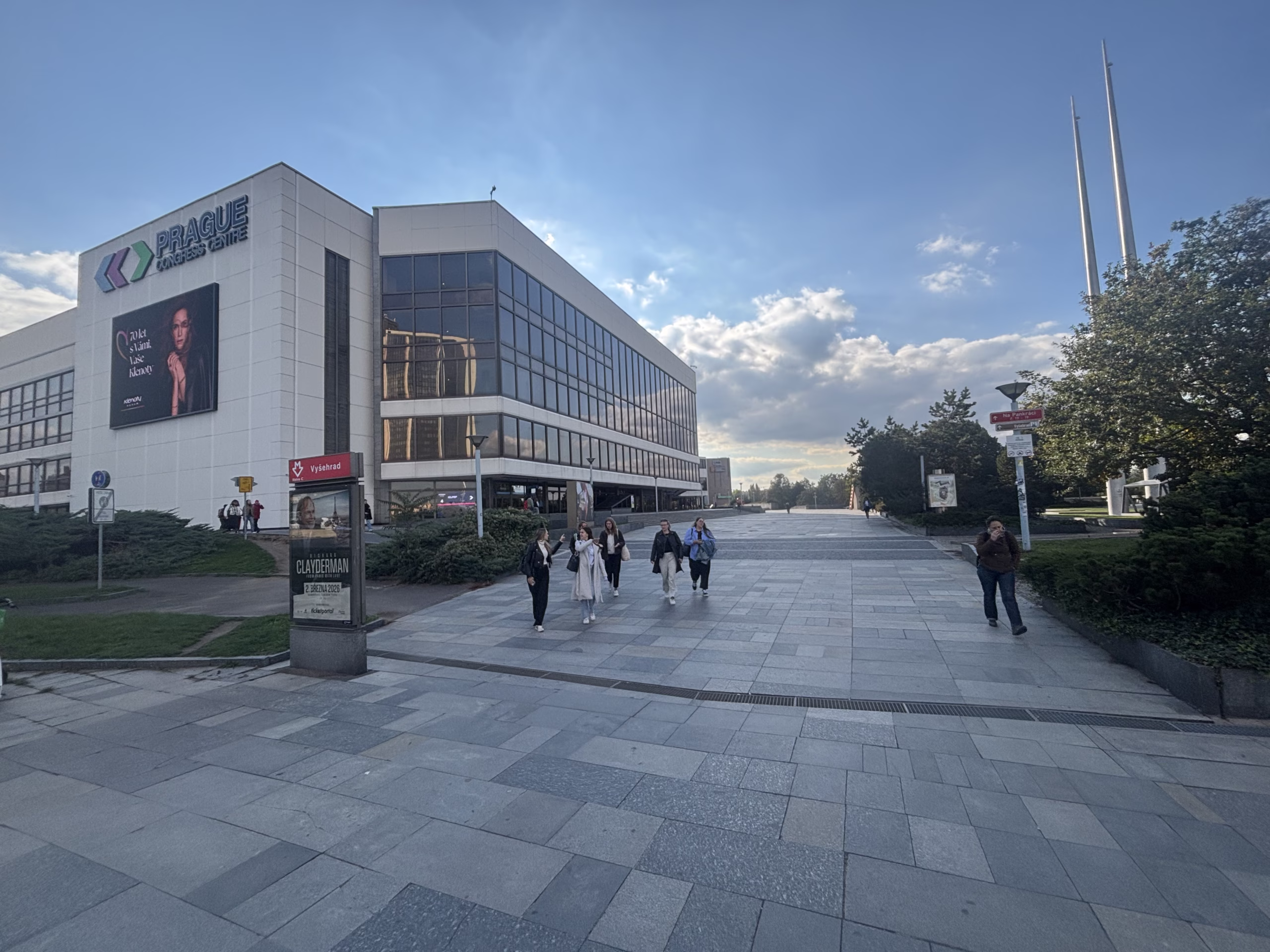 Point de rencontre: Station de métro Vyšehrad